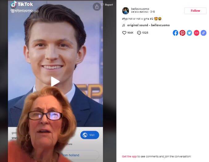 Bella Cuomo on TikTok.